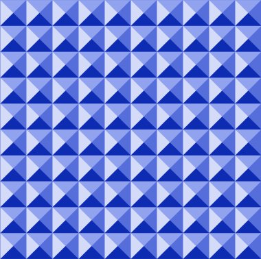 soyut mavi geometrik seamless modeli.