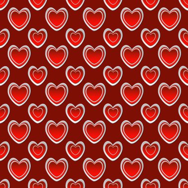 Kalpli pürüzsüz desen .