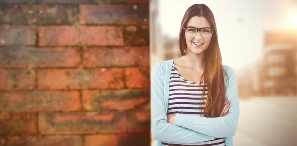 Young creative worker smiling at camera — Stock Photo, Image