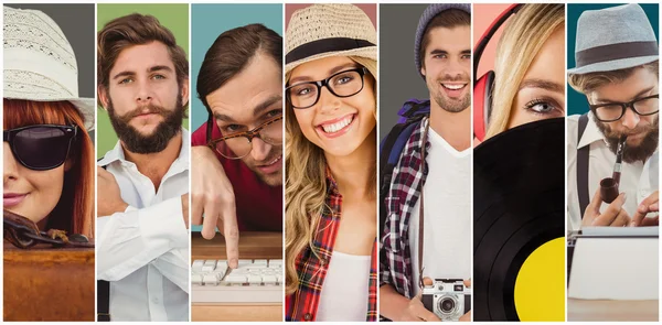 Lässige junge Leute — Stockfoto