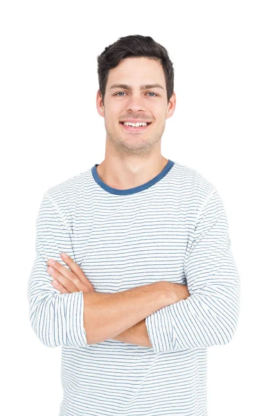 Sonriente hombre con los brazos cruzados —  Fotos de Stock