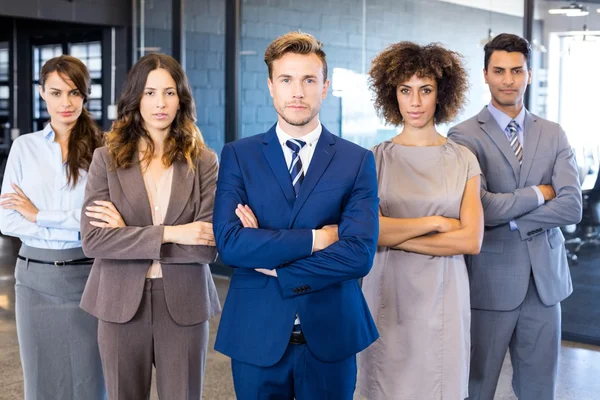 Vertrouwen zakelijke team in office — Stockfoto