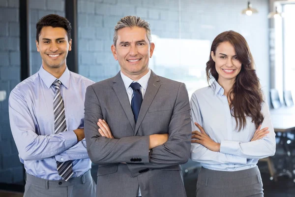 Selbstbewusstes Geschäftsteam — Stockfoto