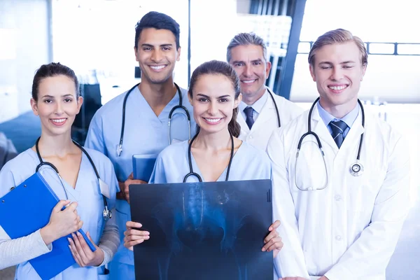 Medical team standing together — Stock Photo, Image