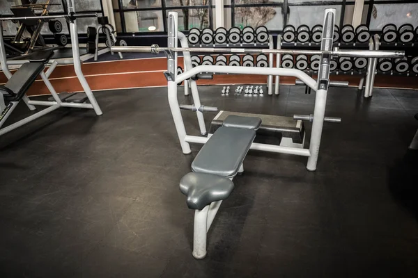 Exercise machines in gym — Stock Photo, Image