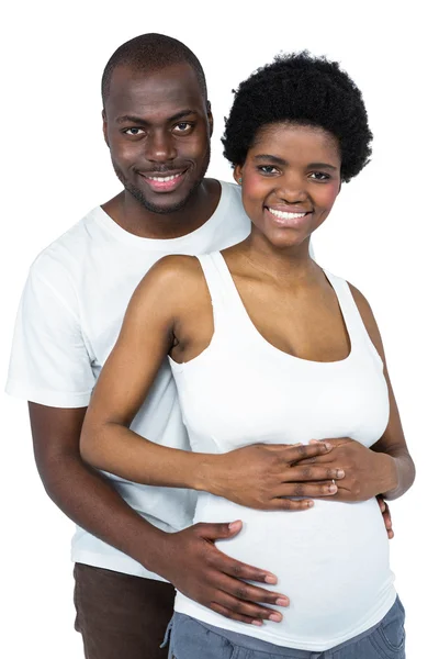 Casal esperando um bebê — Fotografia de Stock