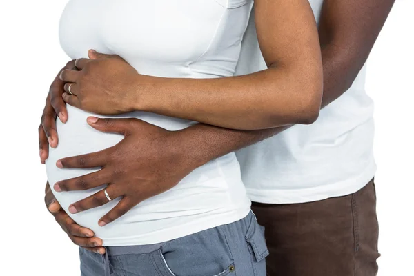 Couple expecting a baby — Stock Photo, Image