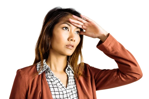 Businesswoman looking away — Stock Photo, Image