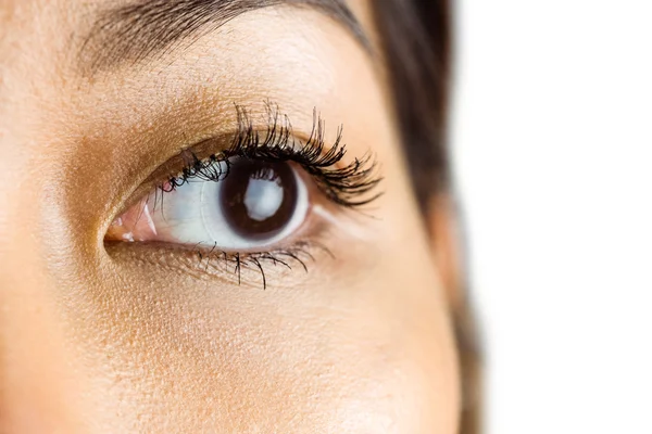 Close-up van een zakenvrouw weg op zoek — Stockfoto