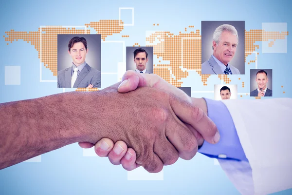 Business people shaking hands — Stock Photo, Image