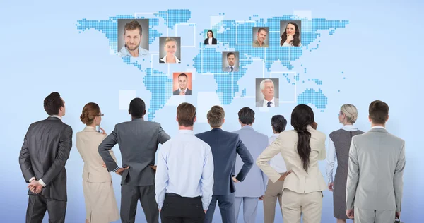 Composite image of business team — Stock Photo, Image