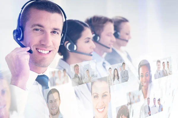 Composite image of business people — Stock Photo, Image