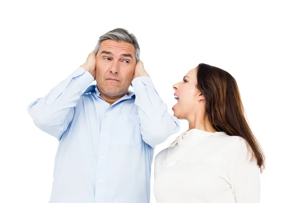 Angry couple  ignoring each other — Stock Photo, Image