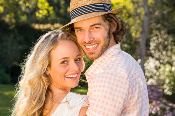 Young  couple embracing — Stock Photo, Image