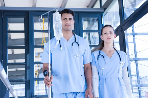 Medical team in medic uniform — Stock Photo, Image