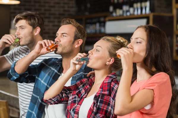 Amigos tomando tragos — Foto de Stock