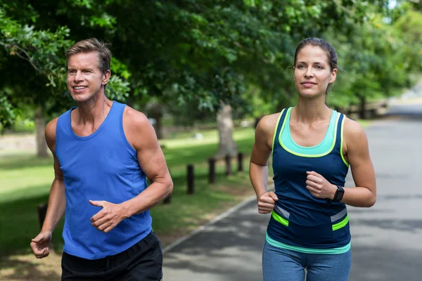 Marathon athletes running — Stock Photo, Image