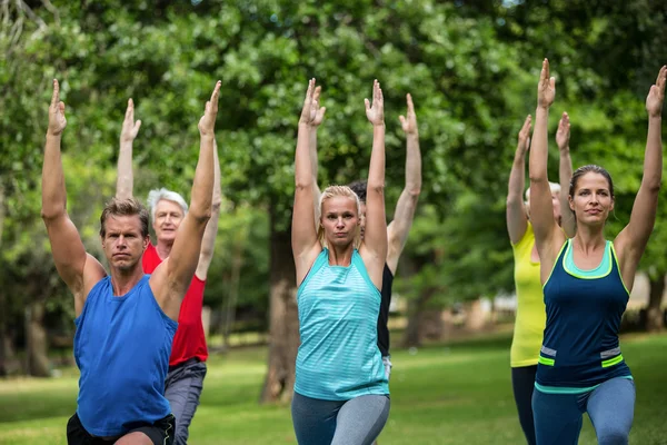 Fitness class stretching — Stock Photo, Image