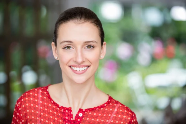 Portrait of beautiful woman — Stock Photo, Image