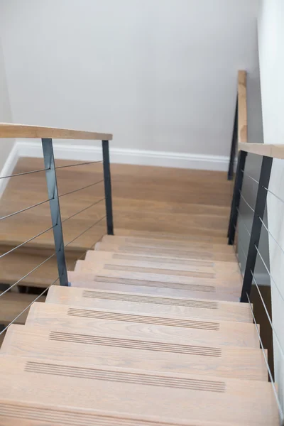 Empty staircase of new house — Stock Photo, Image