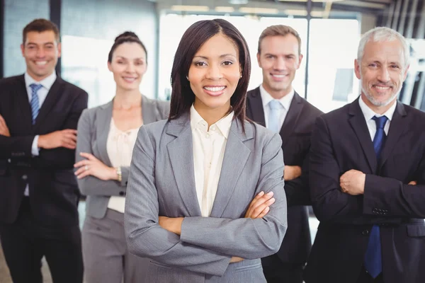 Equipe de negócios no escritório — Fotografia de Stock