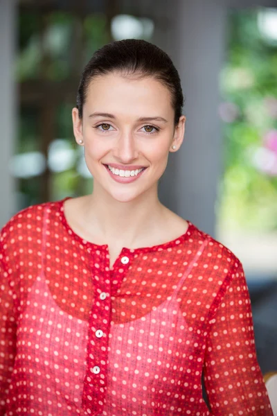 Portrait of beautiful woman — Stock Photo, Image