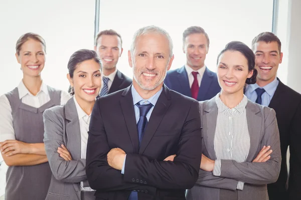 Businesspeople posing together — Stock Photo, Image