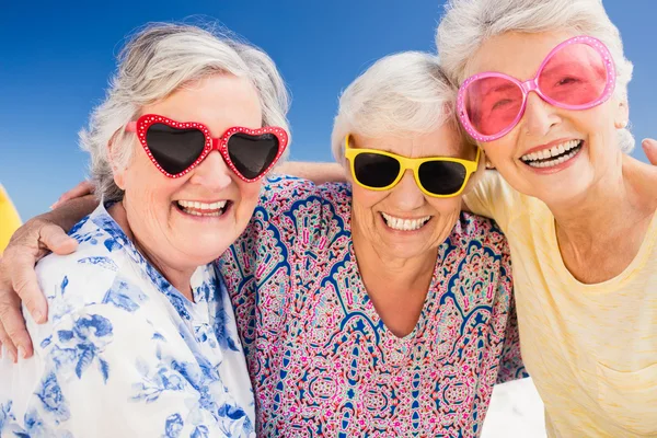 Portrait of smiling senior woman — Stock Photo, Image