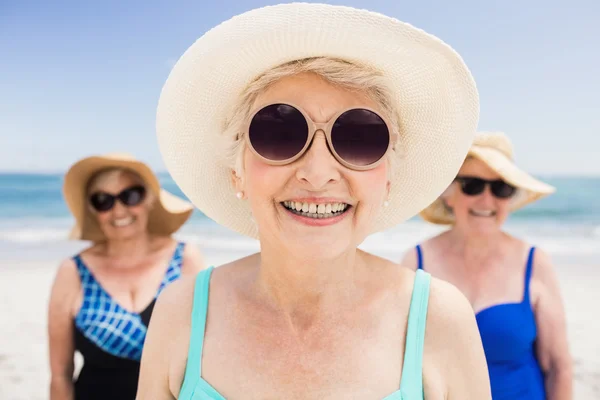 Portret van senior vrouw vrienden — Stockfoto