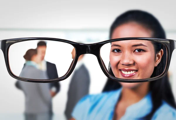 Businesswoman posing for camera — Stock Photo, Image