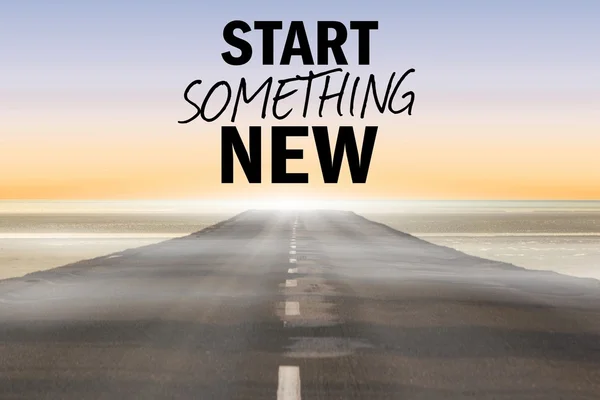 Começar algo novo — Fotografia de Stock