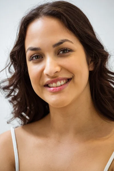 Mulher feliz sorrindo — Fotografia de Stock