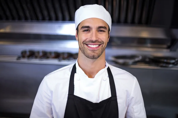 Handsome chef looking at camera — Stock Photo, Image