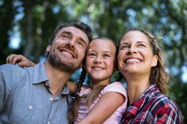 Parents with daughter — Stock Photo, Image