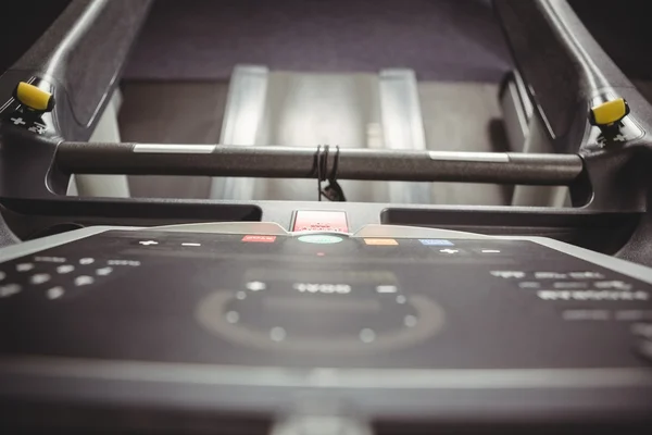 Vista del tapis roulant in palestra — Foto Stock