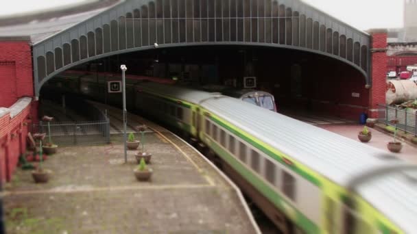 Video de un tren en cinemagraph — Vídeo de stock