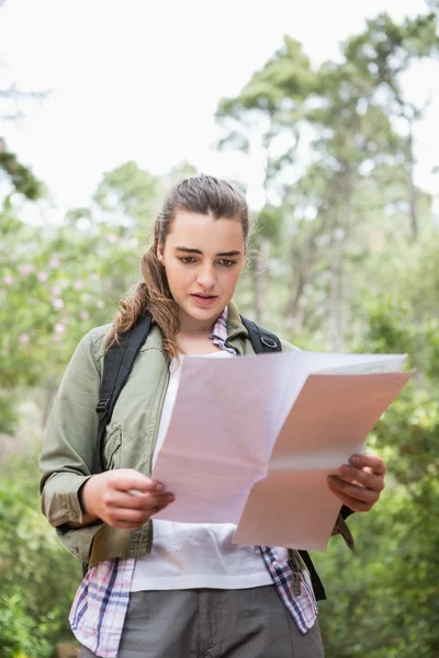 Vrouw controle kaart — Stockfoto