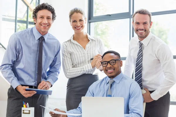 Business colleagues standing together — Stock Photo, Image
