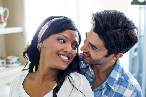 Young couple embracing each other — Stock Photo, Image