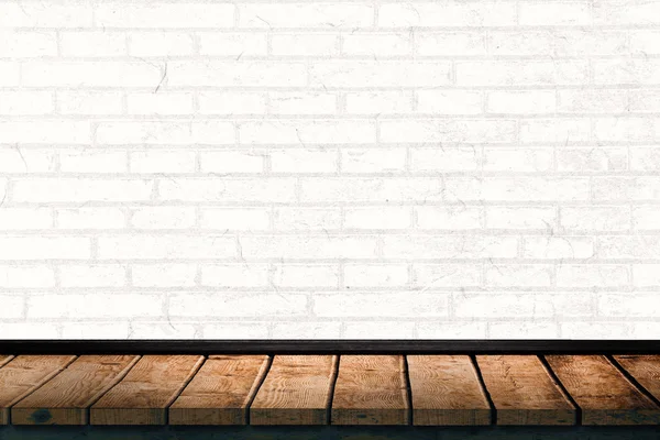 Imagem composta de mesa de madeira — Fotografia de Stock