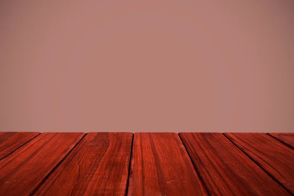 Високий кут огляду дерев'яної підлоги — стокове фото