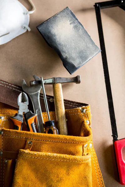 Tools and equipment used for carpentry — Stock Photo, Image