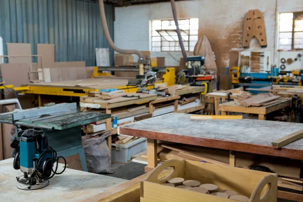 Bilden av carpenters workshop — Stockfoto