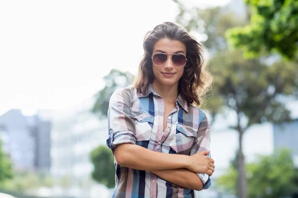 Portrait of beautiful woman — Stock Photo, Image