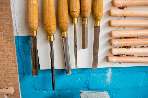 Tools and equipment used for carpentry — Stock Photo, Image