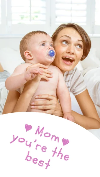 Feliz día de las madres saludo —  Fotos de Stock
