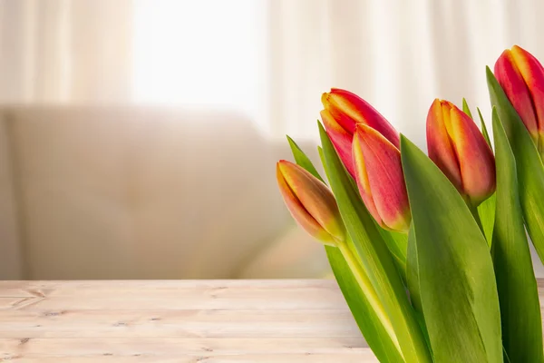Složený obraz tulipánů — Stock fotografie