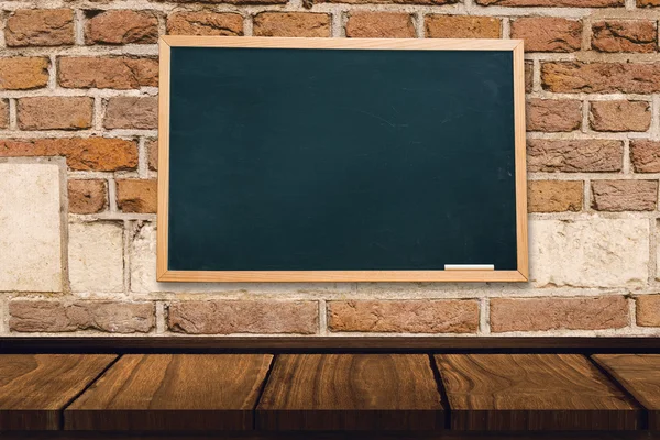 Kompozit kép chalkboard — Stock Fotó