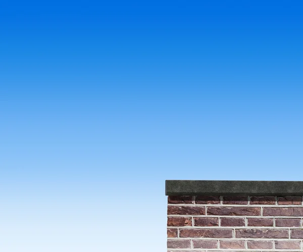 Composite image of red brick wall — Stock Photo, Image