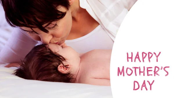 Composite image of mothers day greeting — Stock Photo, Image